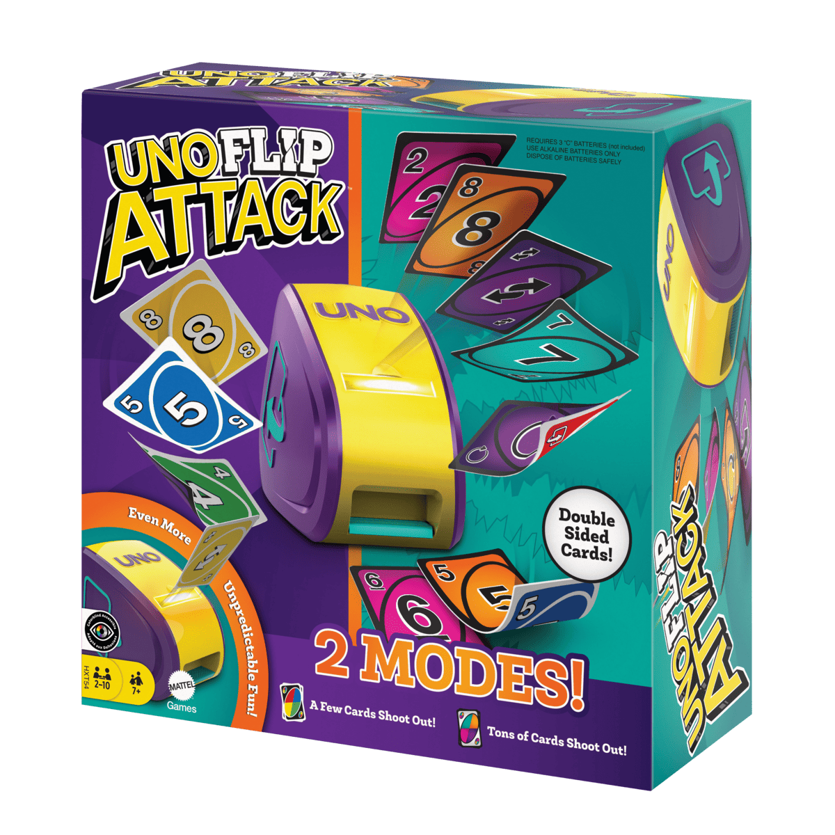 反轉UNO卡牌遊戲: 噴牌機組合