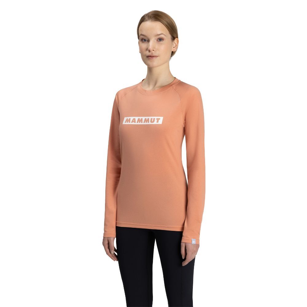 MA QD Logo Print Longsleeve T-shirts AF 女裝 石英粉/白 PRT2
