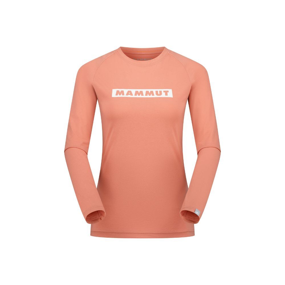 MA QD Logo Print Longsleeve T-shirts AF 女裝 石英粉/白 PRT2