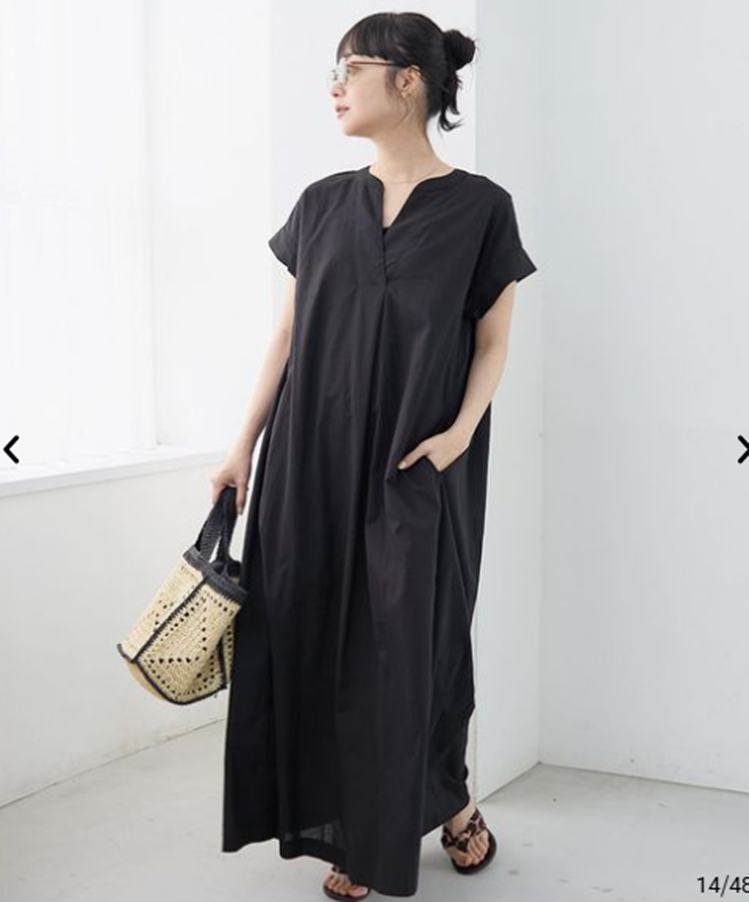 AL041 coen Skipper 法式袖連身裙