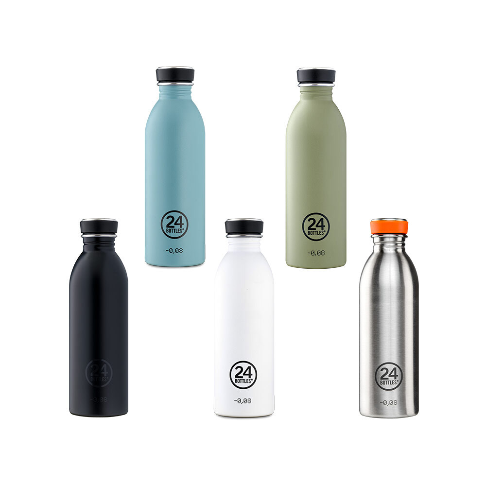 義大利 24Bottles 輕量冷水瓶 500ml / 單色系列