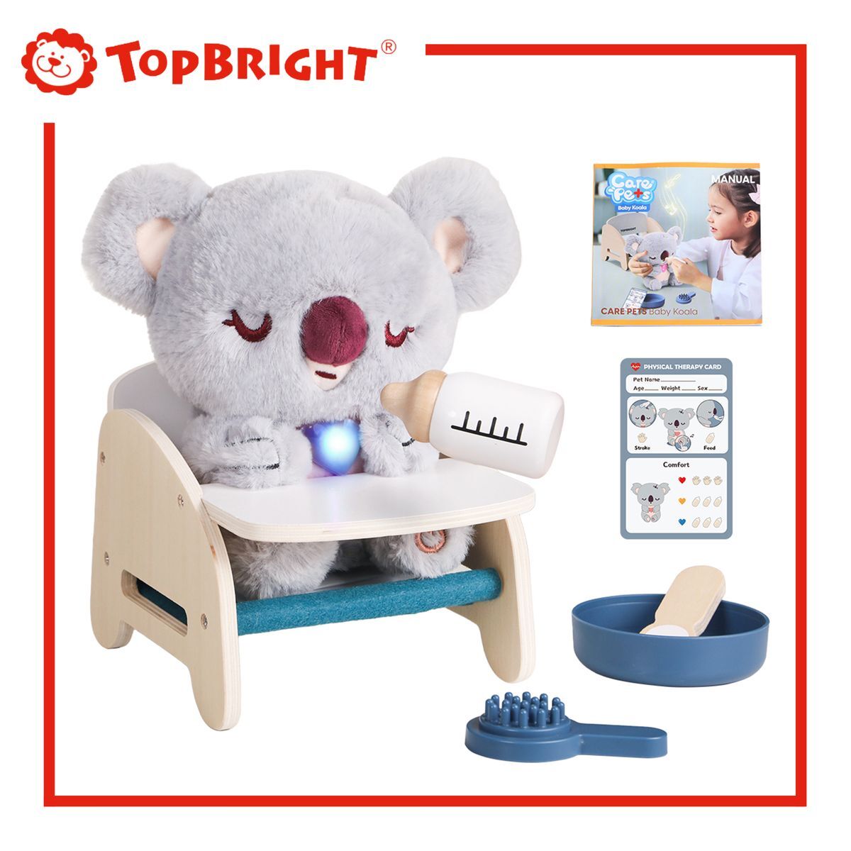 【Top Bright】無尾熊啟智遊戲組合