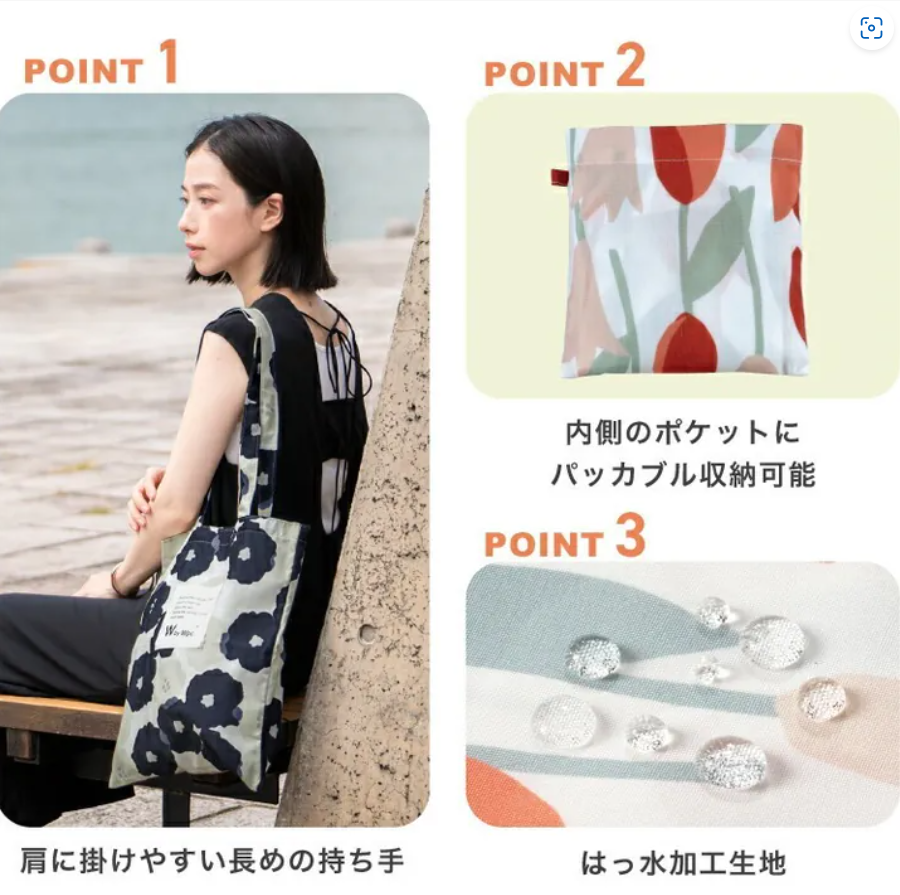 ac1439/wpc時尚休閑防水布袋 (多色)