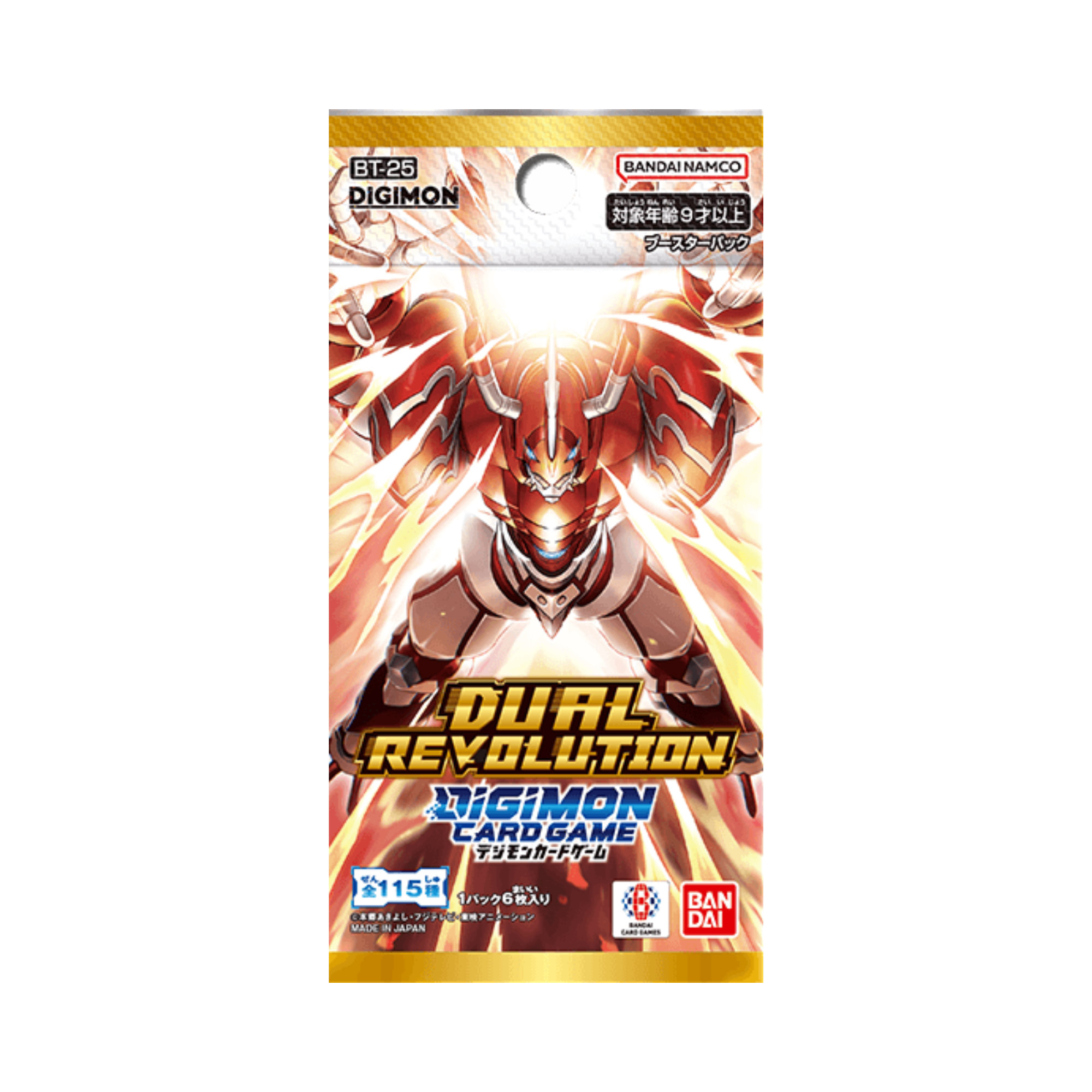[原盒] DIGIMON CARD GAME BT-25 DUAL REVOLUTION