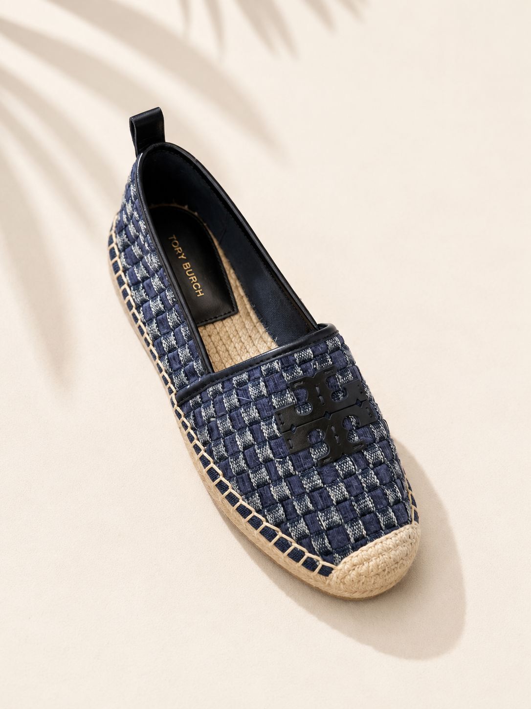 [EPO] TORY BURCH DENIM EVERLY ESPADRILLE, 157454-426 (POETB76)