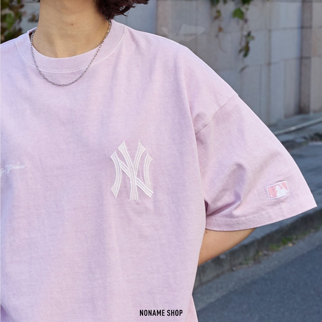 MLB 美國職棒大聯盟 水洗 刺繡 短袖 六色 (男/女同款)