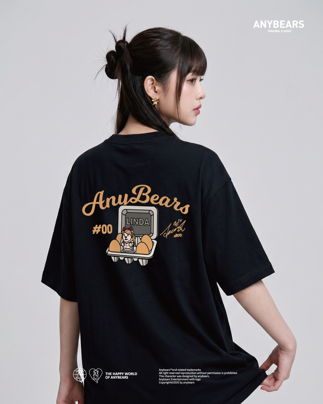 ANYBEARS® 琳妲熊 專屬限量短Tee