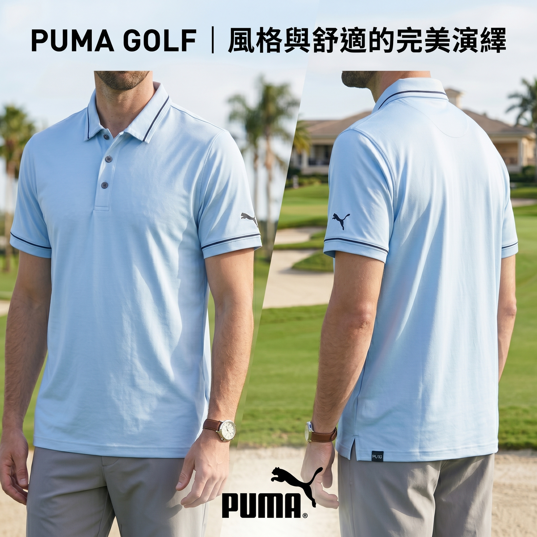 【預購】PUMA H052825 速乾 Polo 衫