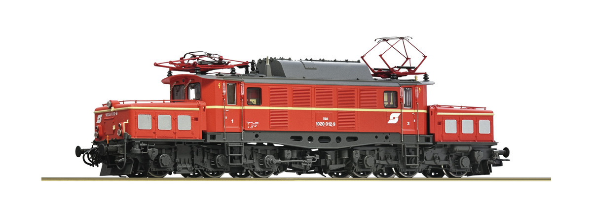 Roco 7510125 HO規 奧地利聯邦鐵路 (ÖBB) 1020 012-9 型 數位音效電車