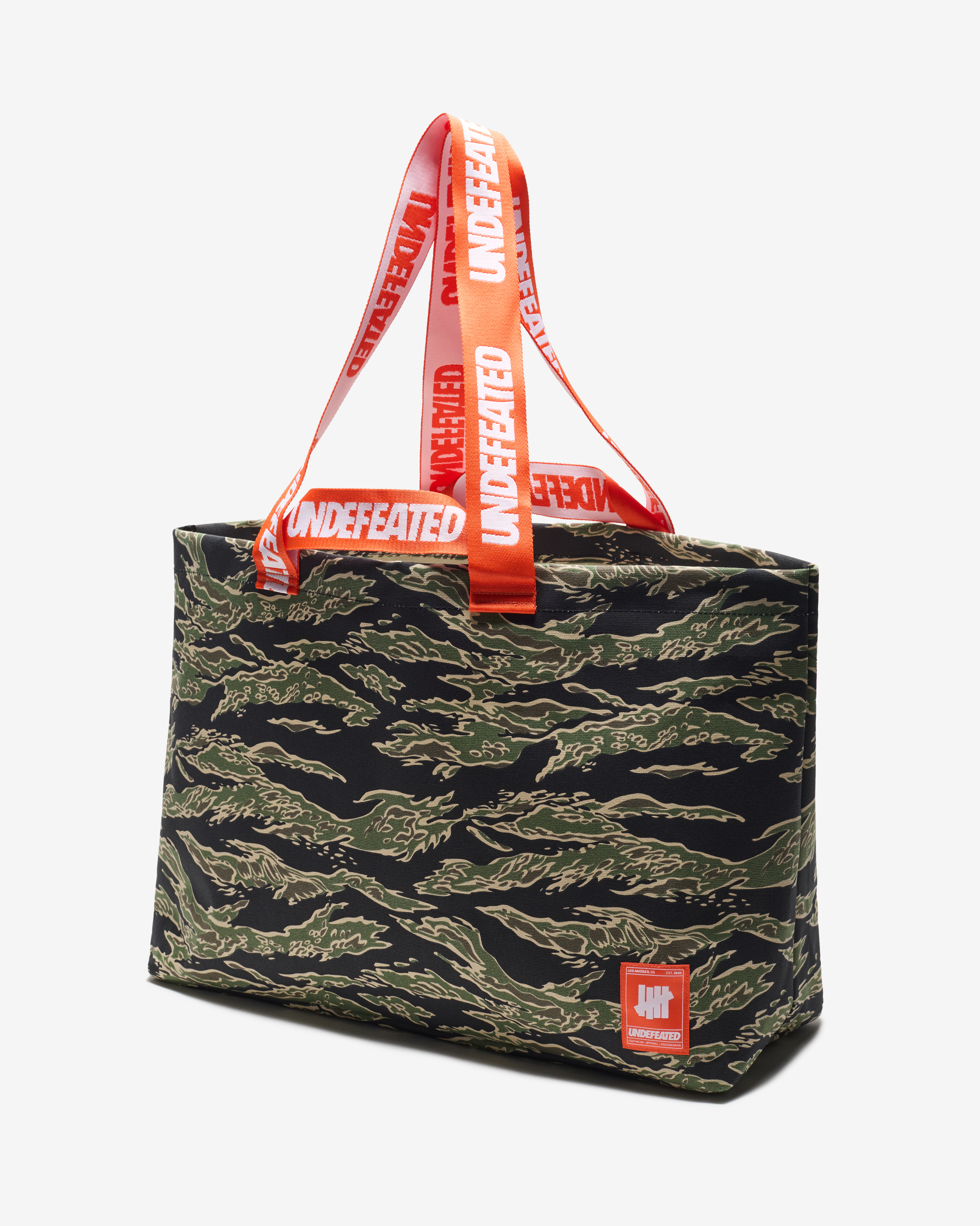 01aw undercover D.A.V.F Tiger Camo Bag UNDEFEATED TIGER CAMO TOTE BAG
