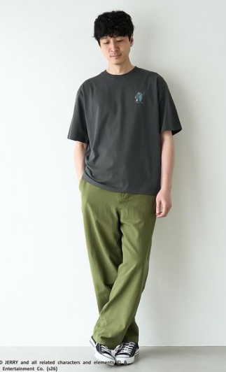 AL036 coen 湯姆和傑瑞復古風TEE