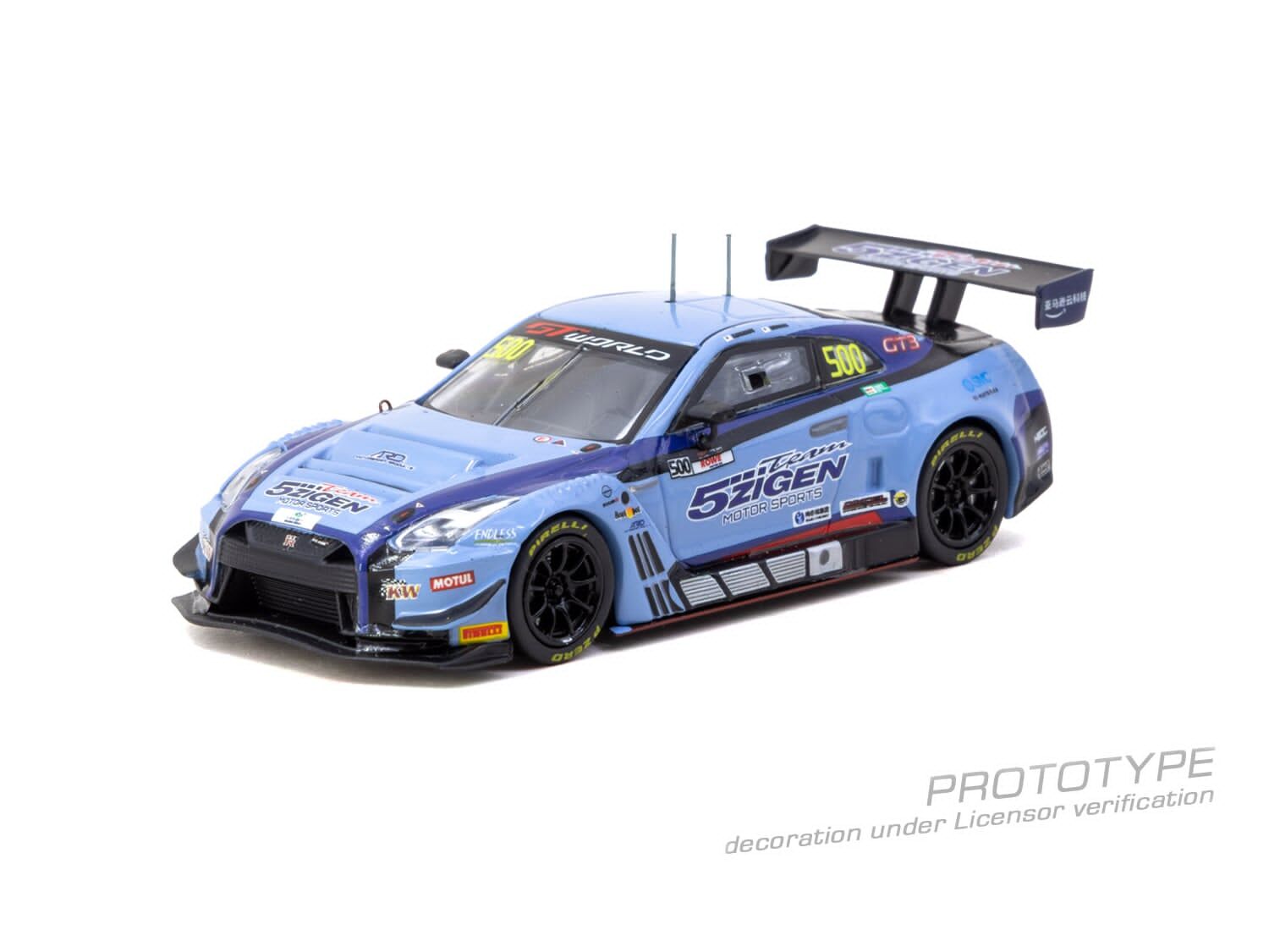 預訂:1/64 TARMAC Nissan GT-R NISMO GT3 GT World Challenge Asia 2025 Beijing Street Circuit - Winner TEAM 5ZIGEN (T64-035-25BJ500)