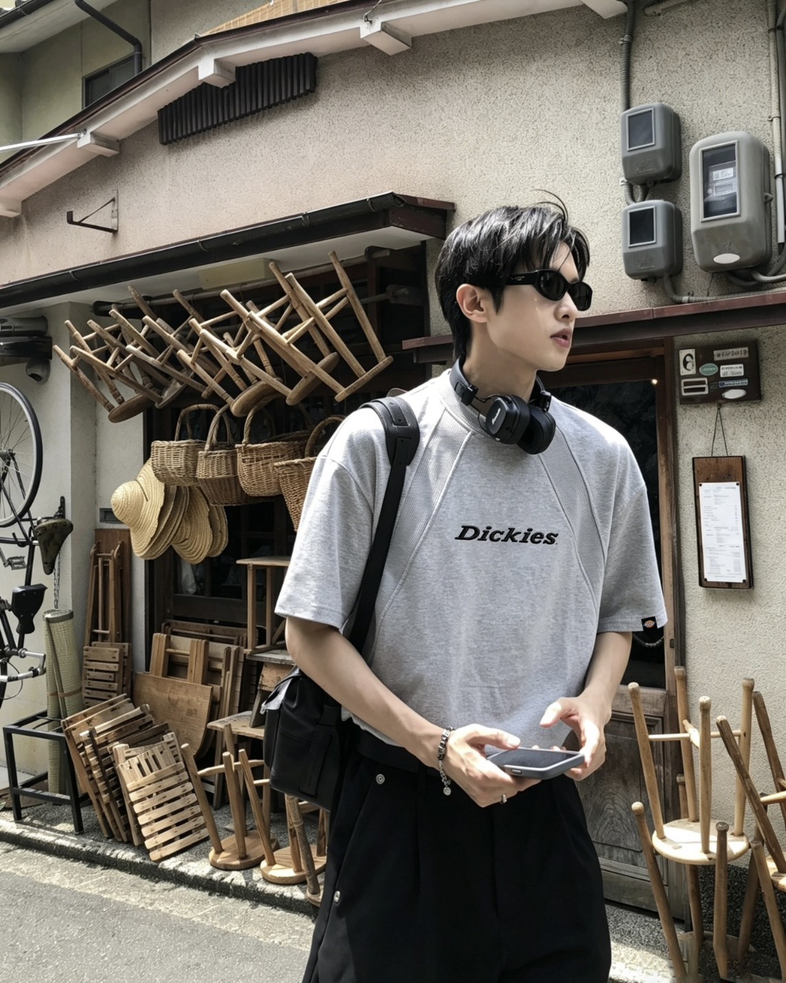 Dickies 美式 復古 經典 LOGO 刺繡 立體剪裁 正肩 重磅 純棉 短袖 4色