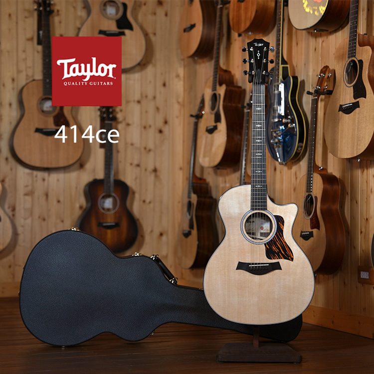 Taylor 414ce 全單 最新2026版 面板雲杉 背側板玫瑰木 V-Class電木吉他