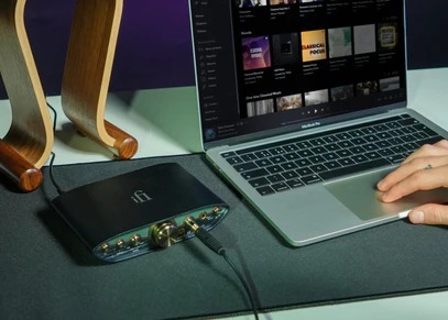 iFi Audio modern two-tone design