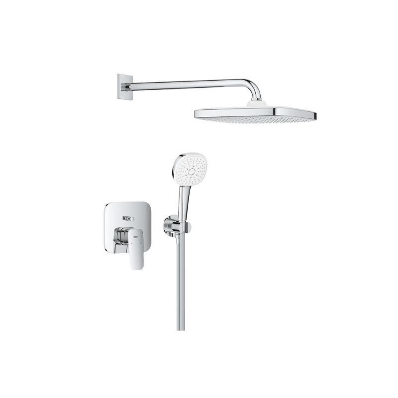 GROHE CubeoSLM Concealed Bath & Shower Set 1053360000