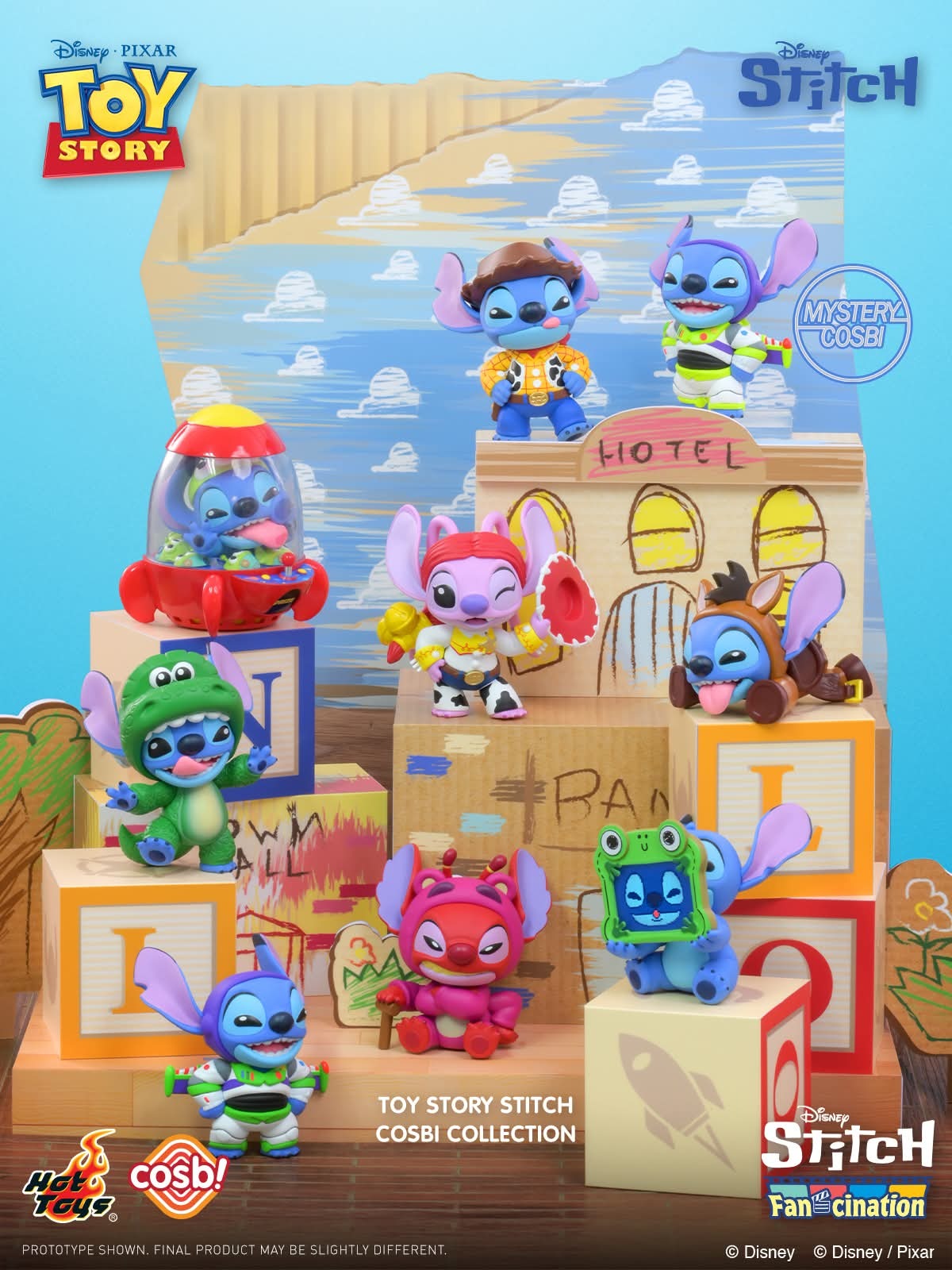 Hot Toys Disney Toy Story Stitch Cosbi Collection