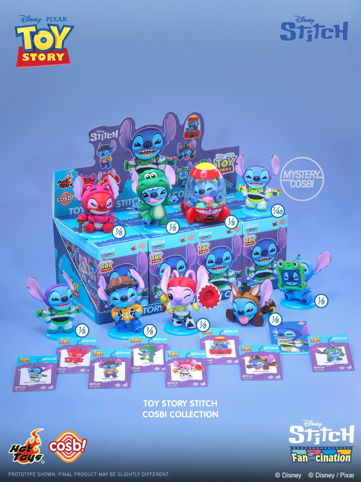 Hot Toys Disney Toy Story Stitch Cosbi Collection
