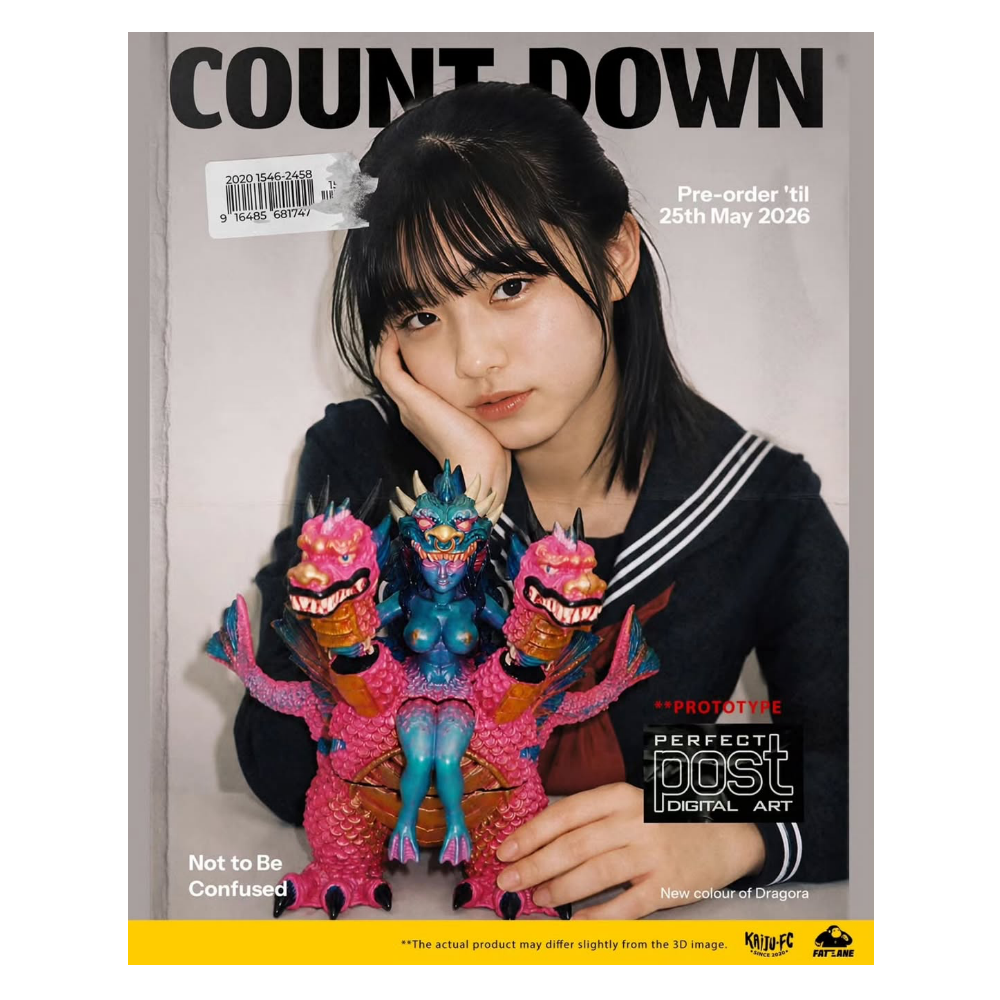 FAT LANE x Kaiju DRAGORA : "Dragora Pinku-Suijin" (ピンク水神)
