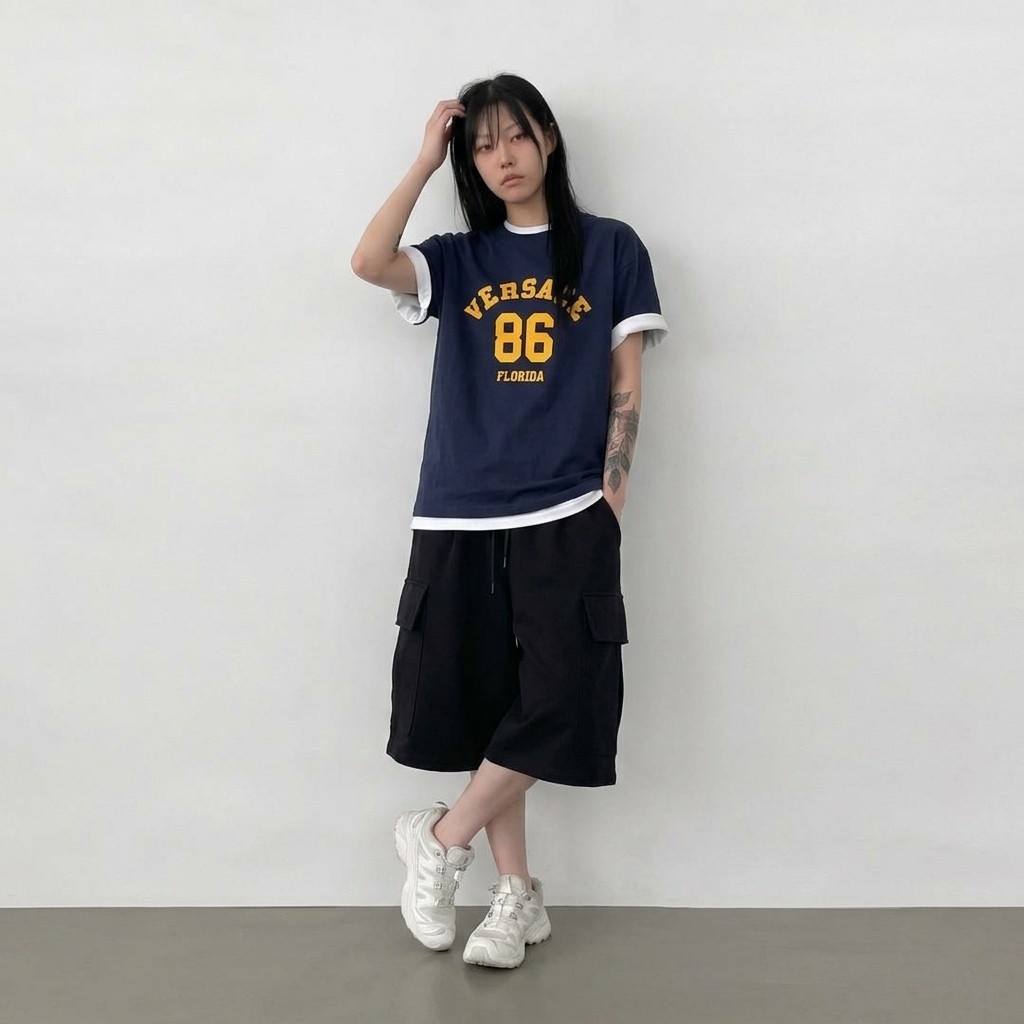 『RB』VERSACE 86號純棉短T
