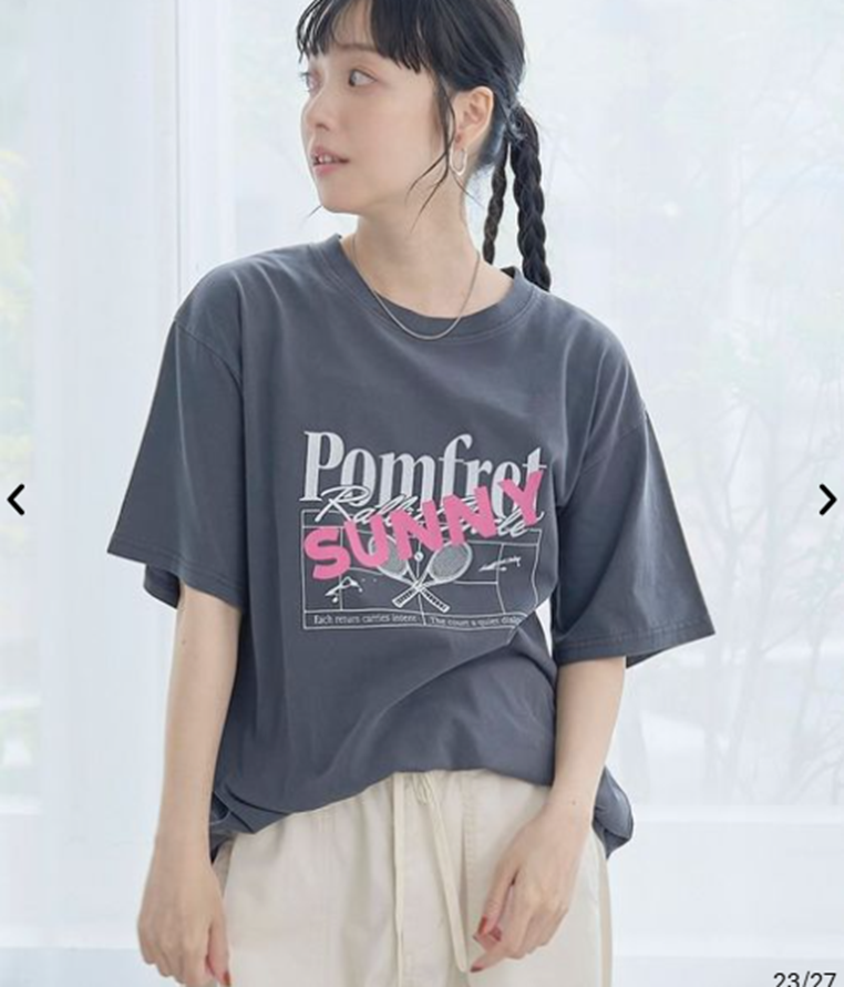 AL026 coen SUNNY 標誌印花TEE