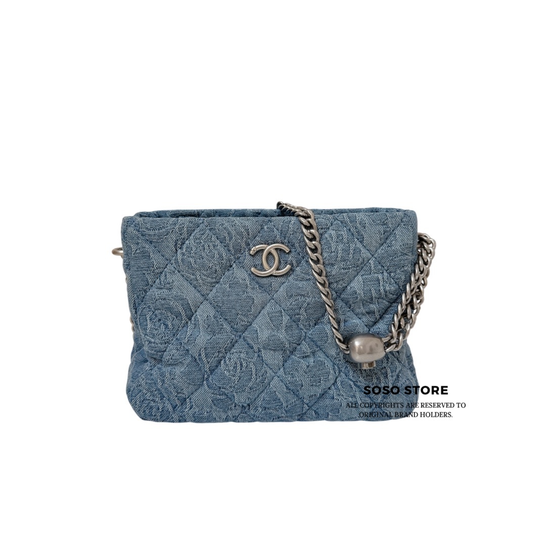 Chanel Denim Mood Hobo Bag - Blue / SHW