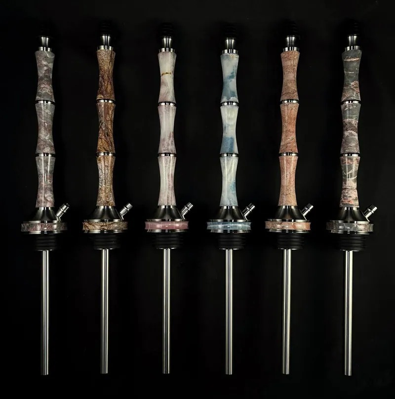 Special Hookah Triple 2.0 - Bidasar Brown - Silver