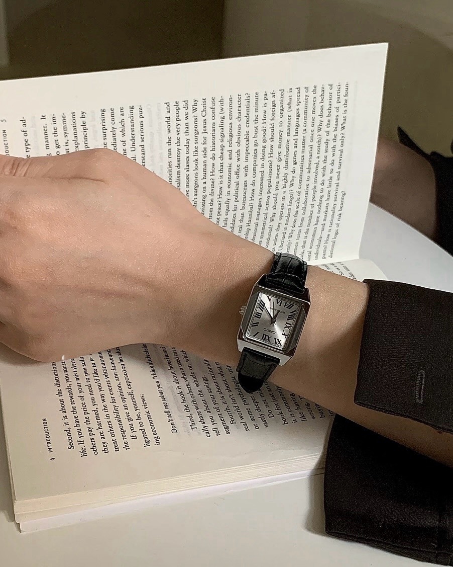 <女孩專屬⌚>Casio Standard 卡西歐 小方表 石英機芯 皮革 女錶 手錶 2色