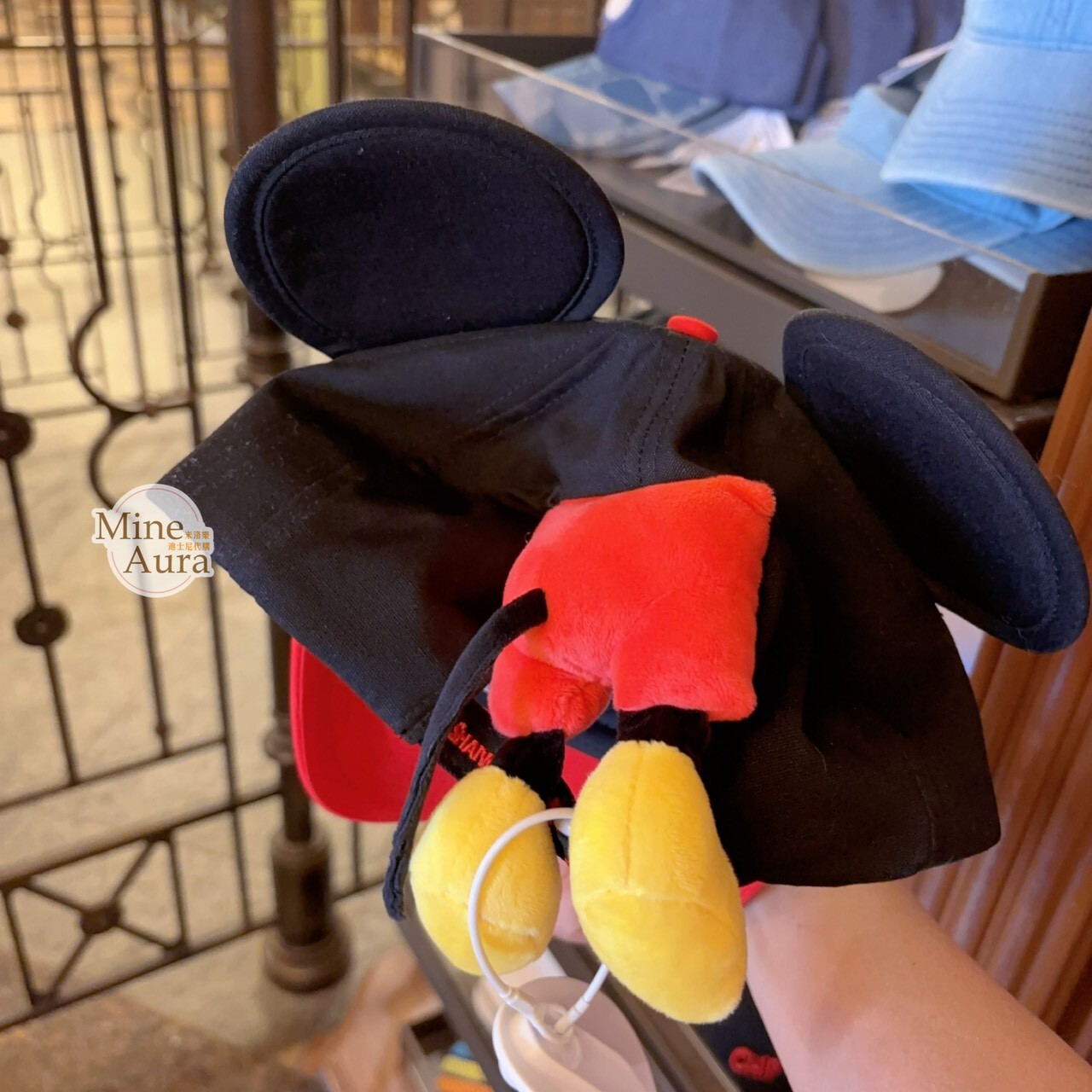 米奇 Mickey 大頭 小身體 造型帽 棒球帽 帽子 -上海迪士尼樂園
