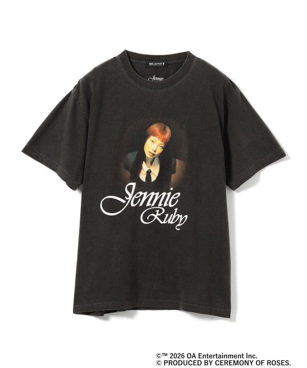 🇯🇵 BEAMS JENNIE / PhotoT-shirt② 水洗灰 黑灰 炭灰 照片印花T 短T 短袖 專輯紀念T 金珍妮 Ruby / 預購