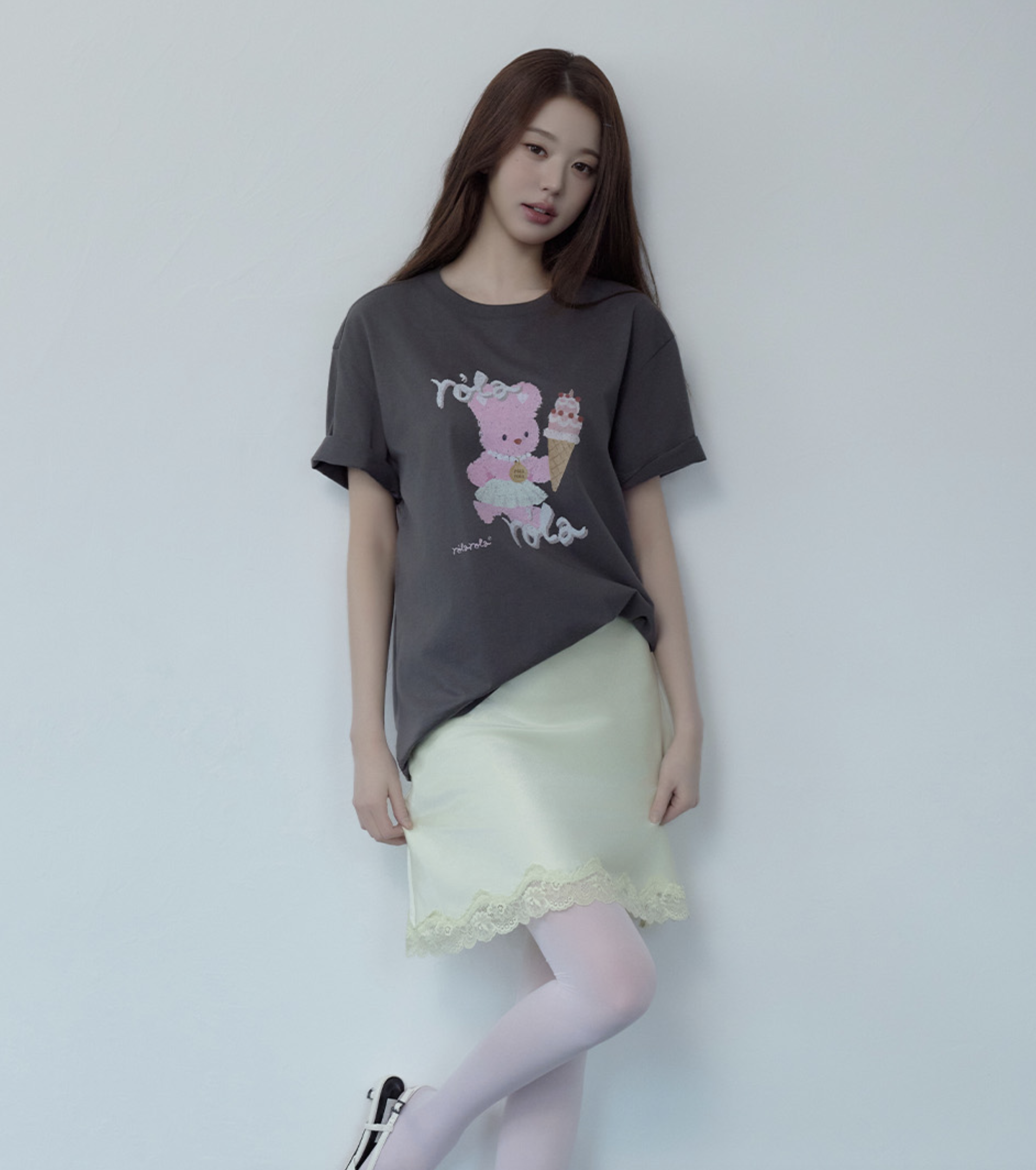 <韓國代購> ROLAROLA RORABBIT FRIENDS T-SHIRT