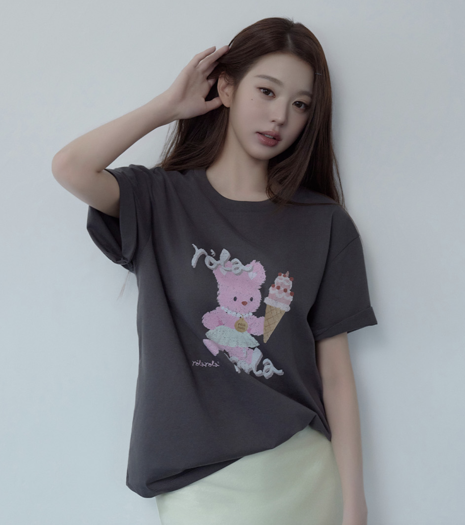 <韓國代購> ROLAROLA RORABBIT FRIENDS T-SHIRT