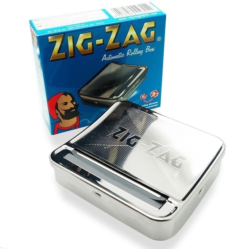 🇫🇷ZIG ZAG - Automatic Roll Box 半自動金屬捲煙盒