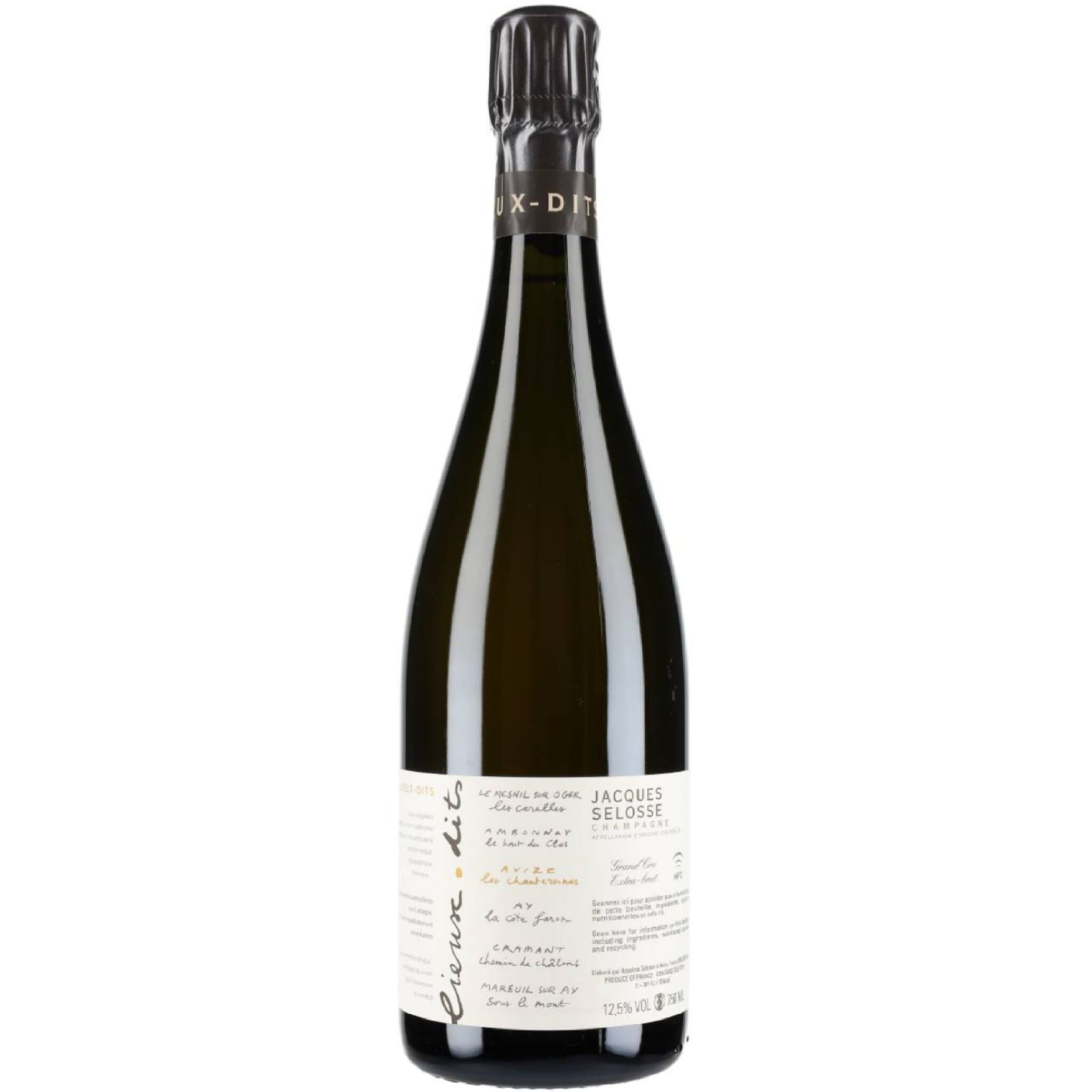 Jacques Selosse Lieux-dits 'Les Chantereines' Avize Grand Cru Extra Brut