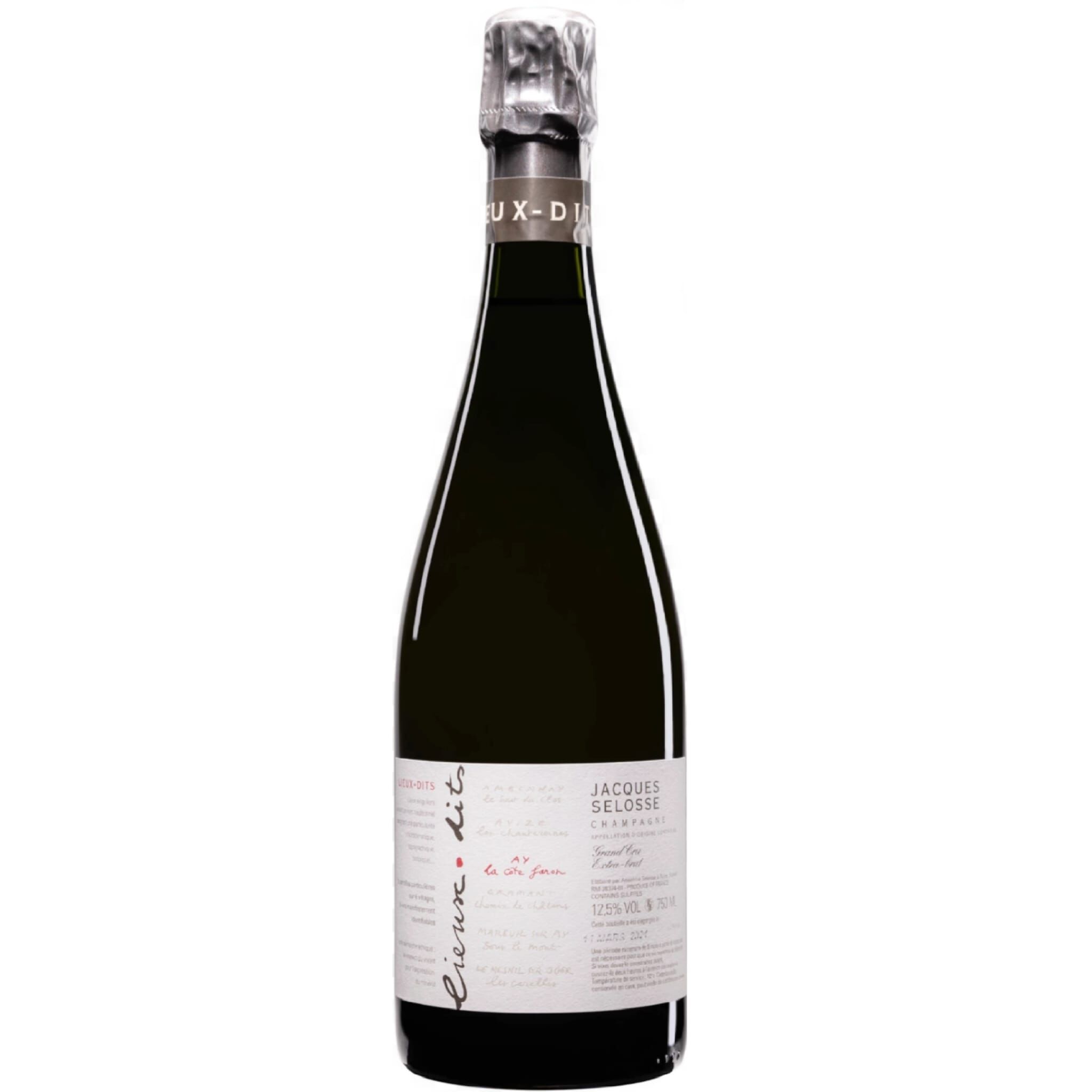 Jacques Selosse Lieux-dits 'La Cote Faron' Blanc de Noirs Ay Grand Cru Extra Brut