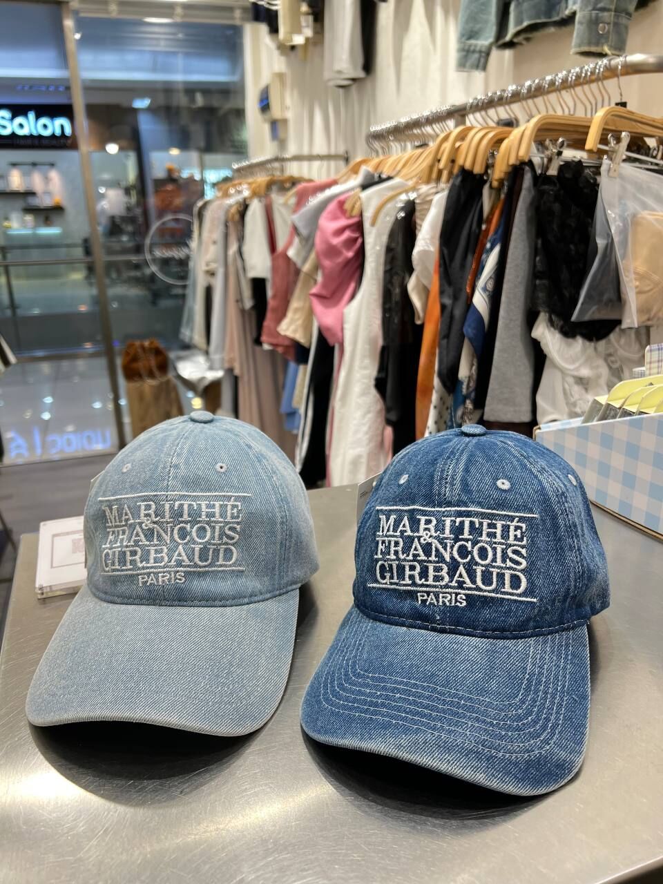 Marithe Denim Cap