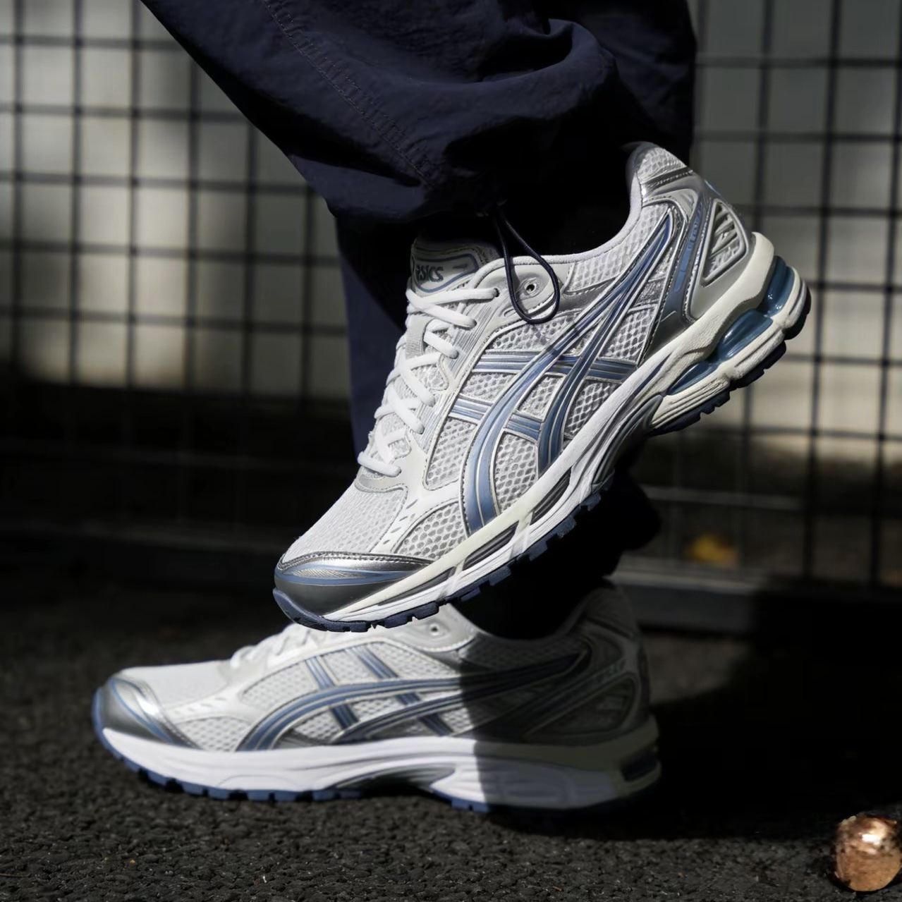 ASICS GEL-KAYANO 14 白藍 銀藍 水藍 休閒 運動鞋 男鞋 1203A537-115