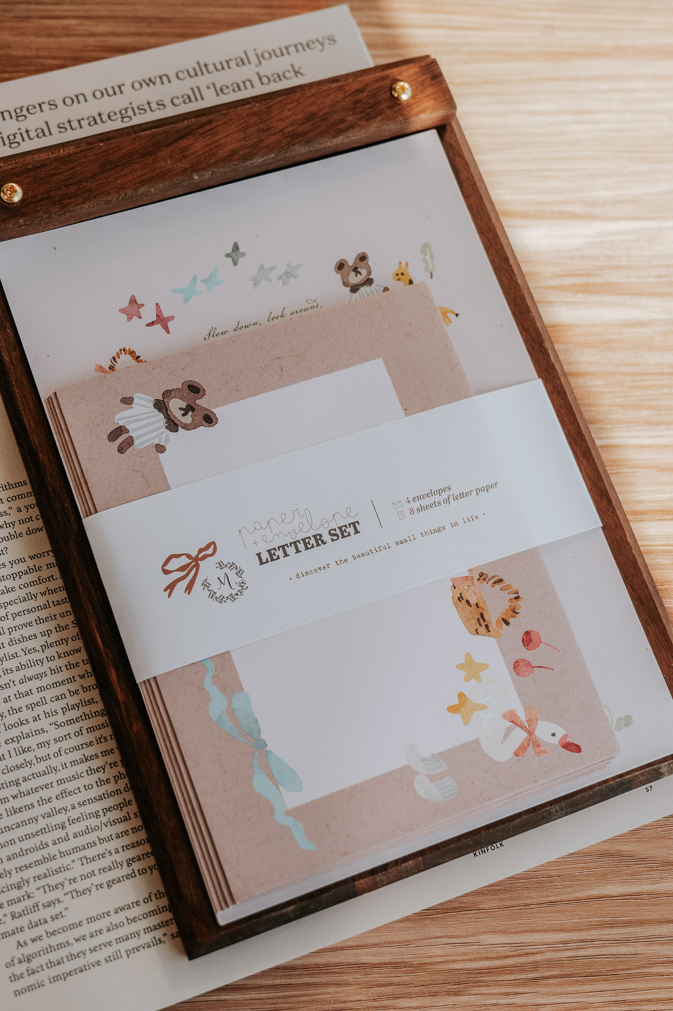 Meow Illustration．森林派對 信封信紙組