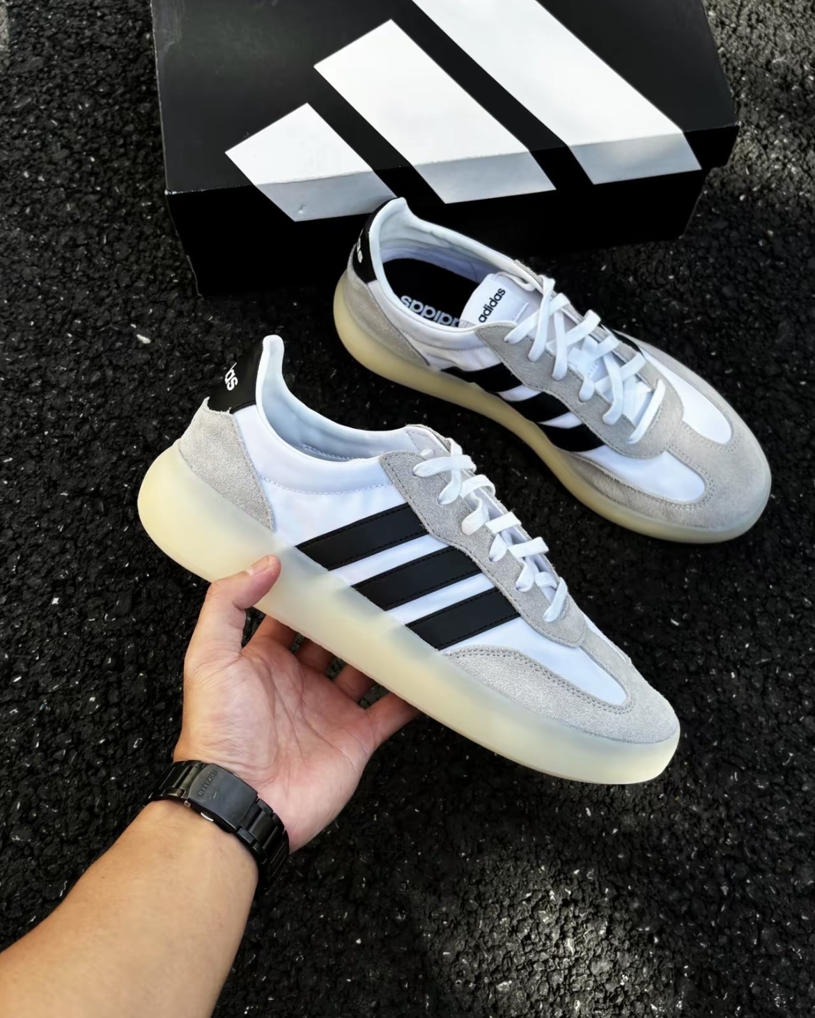 (預訂) Adidas Barreda Decode - Core Black Grey White