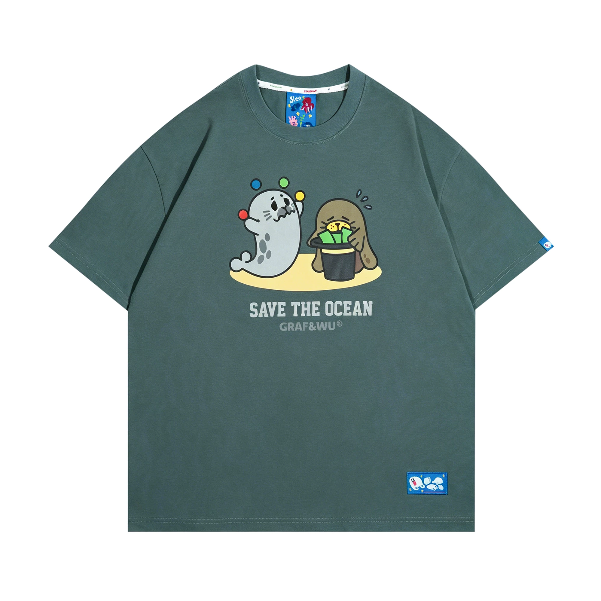 GRAF海豹海獅鬼表演短T [Q2-383-550]