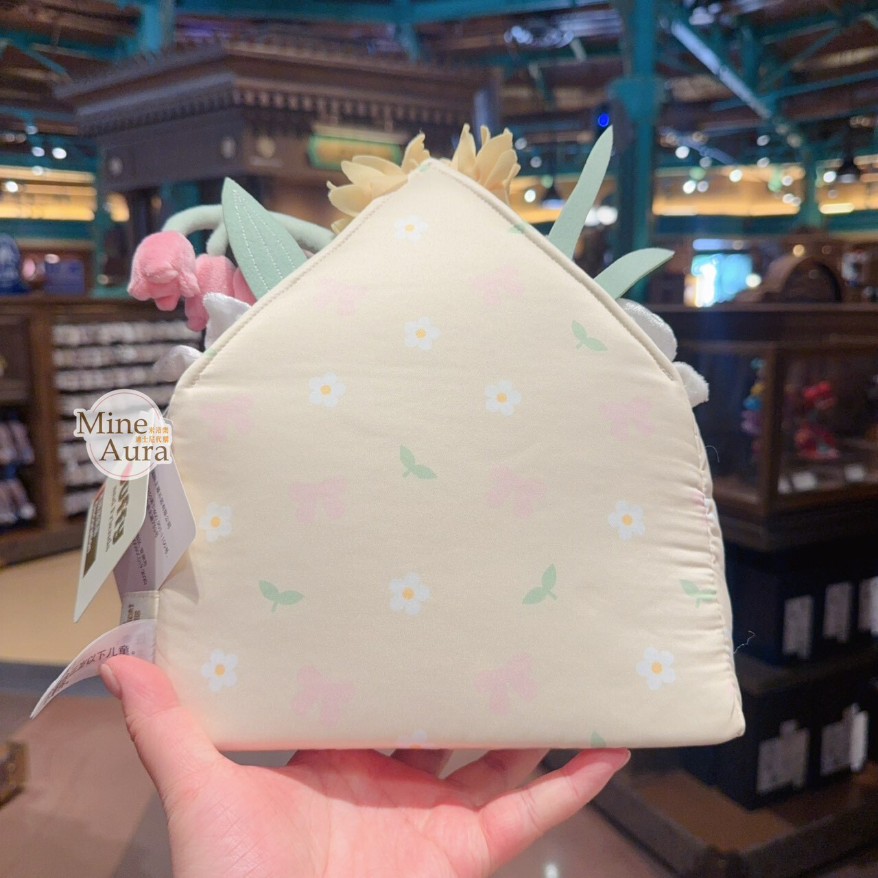 可琦安 餅乾 CookieAnn 玲娜貝兒 LinaBell 絨毛花束 信封造型 擺飾品 -上海迪士尼樂園