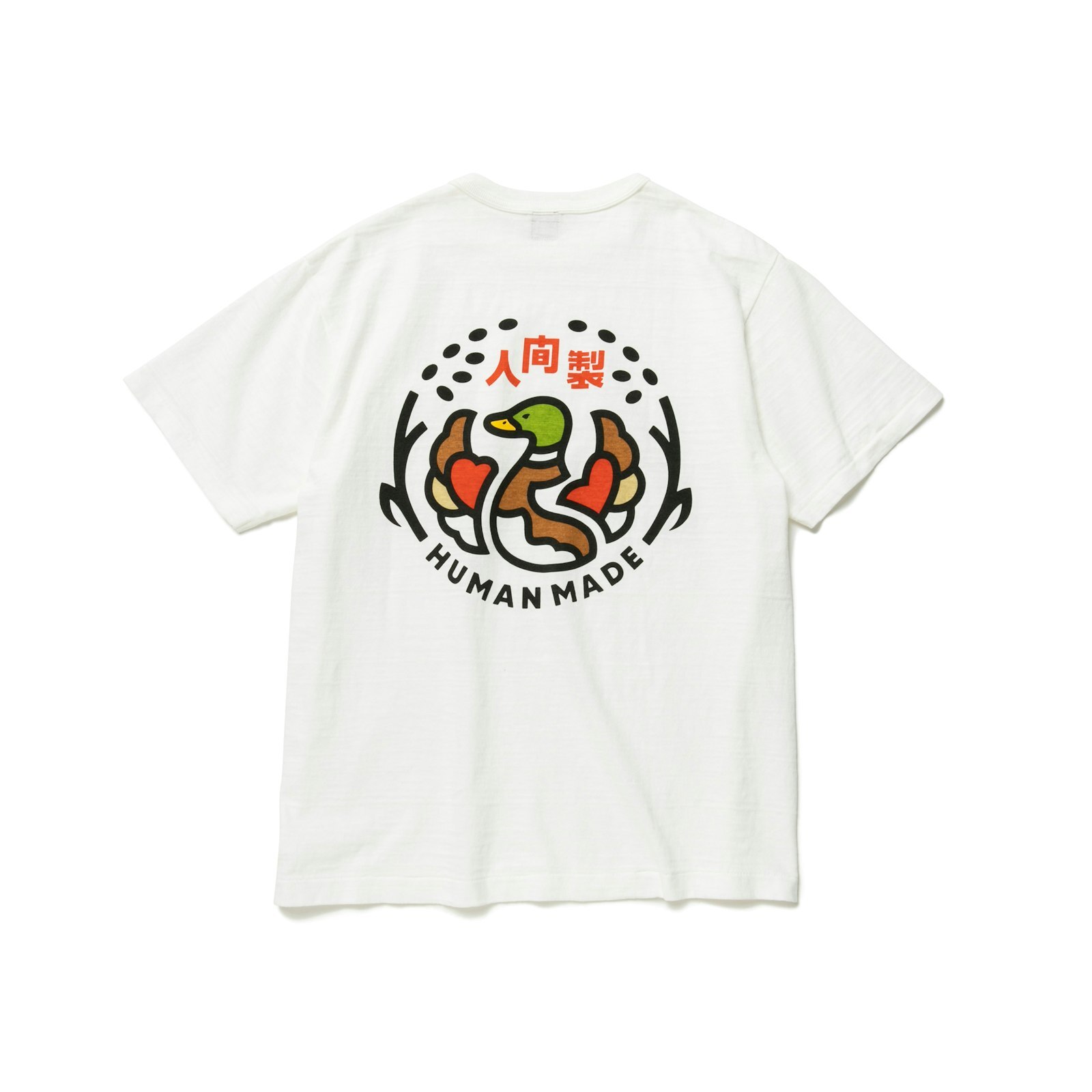 【逢甲FUZZY】Human Made Ningen-sei 膠囊系列 人造 標誌性鴨子 動物圖案 口袋愛心 短袖 全新 現貨