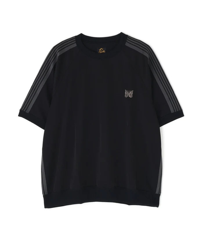 現貨|Needles Custom Track Short Sleeve Crew Neck Shirt - Smooth Polyester