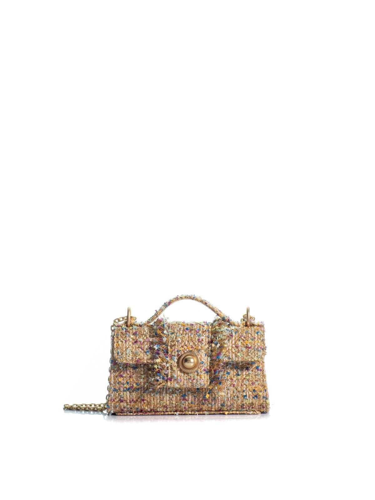 1KO0526-187 [KOORELOO] The Noble Mini Small Multi/Yellow Tweed #140202.1.2901.16202 (EU)