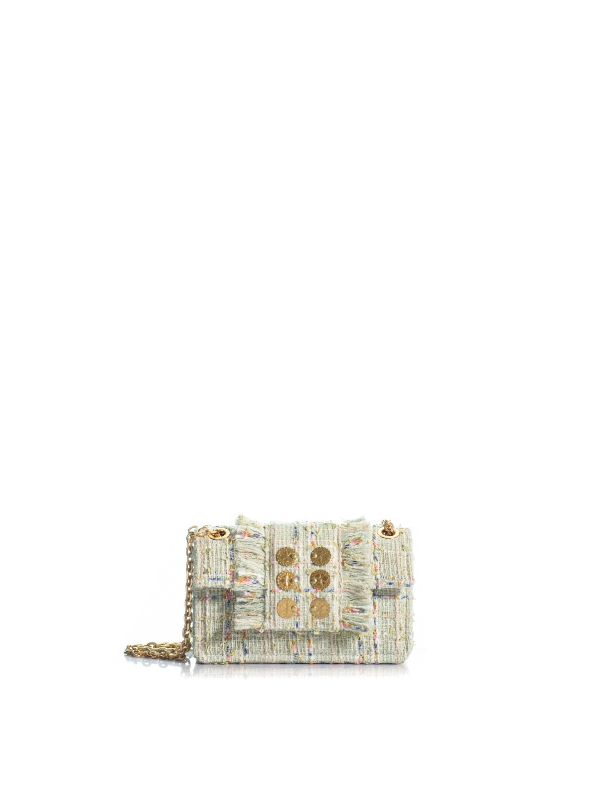 1KO0526-188 [KOORELOO] The Amalfi 3.0 Small Multi/Blue Tweed #010103.1.3001.16202 (EU)