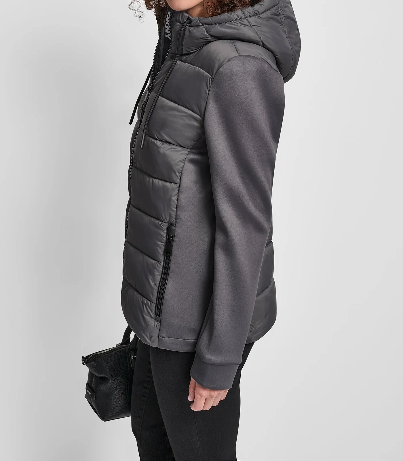 [S] DKNY TITAN MIX MEDIA JACKET, DL5MPY42-TTT (SD1873)