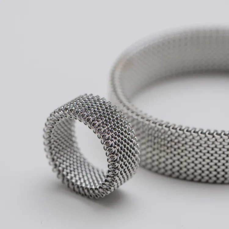 OUS Sparkmesh Wide Ring 星織寬戒指