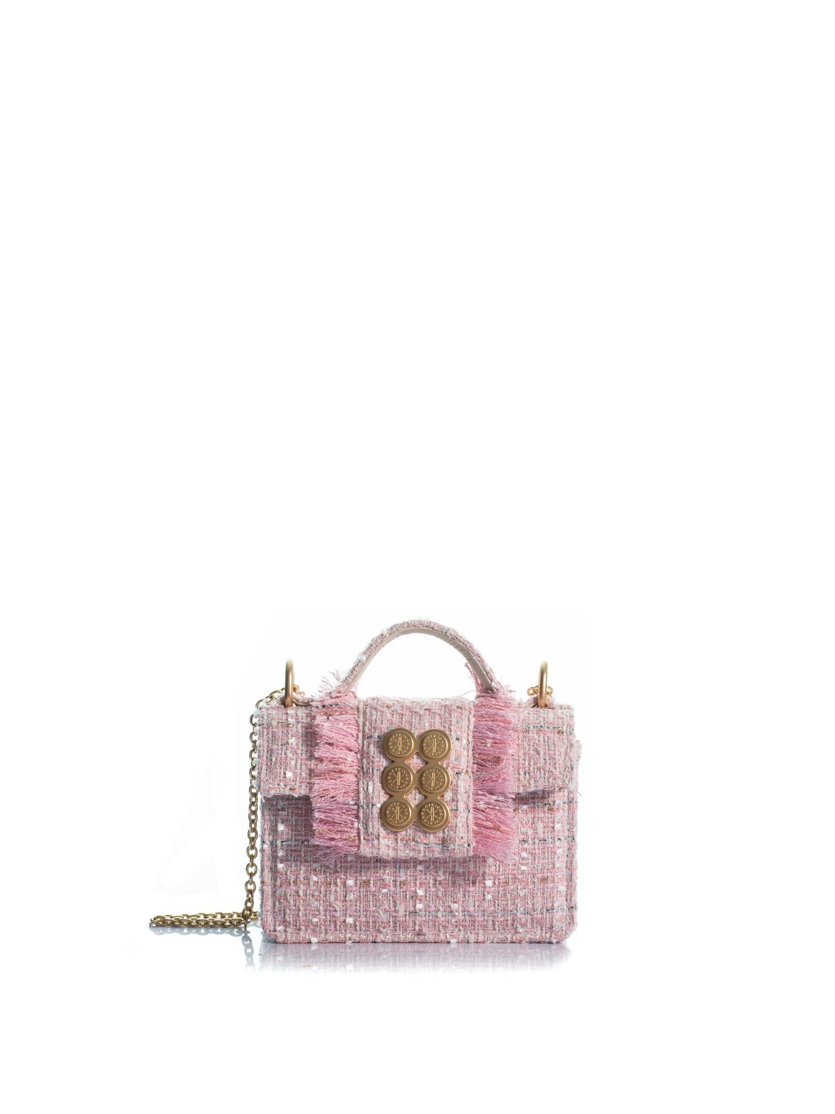 1KO0526-195 [KOORELOO] The New Yorker Petite Small Light Pink Tweed #140103.2.0301.16202 (EU)