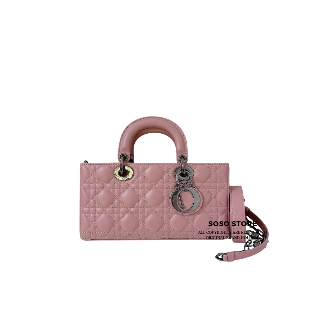 Dior D-Joy Bag - Pink / SHW