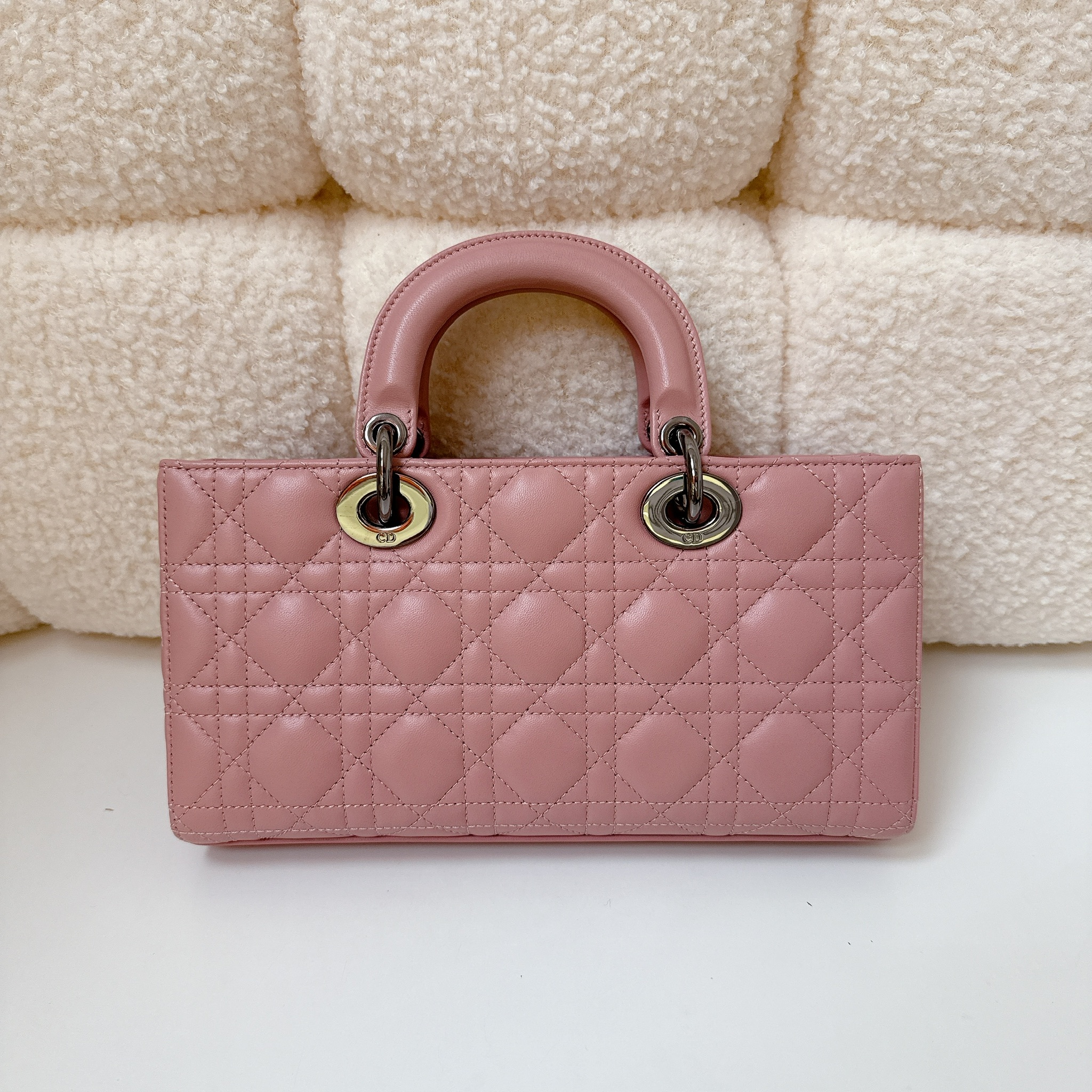 Dior D-Joy Bag - Pink / SHW